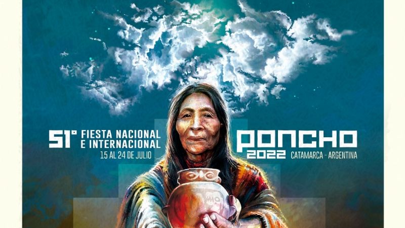 Catamarca presentó la imagen de la Fiesta del Poncho 2022