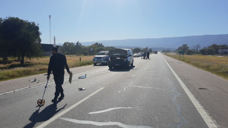 Siniestros viales en Ruta 38 sobre Avenida Circunvalación