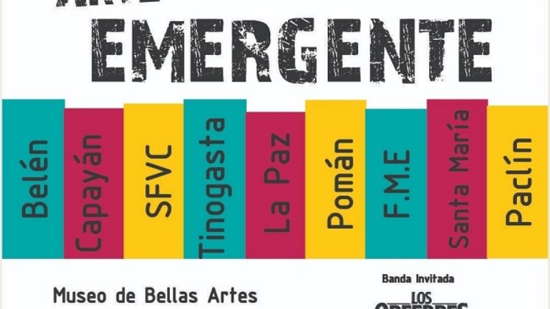 Muestra colectiva “Arte Emergente Catamarca” en el Laureano Brizuela