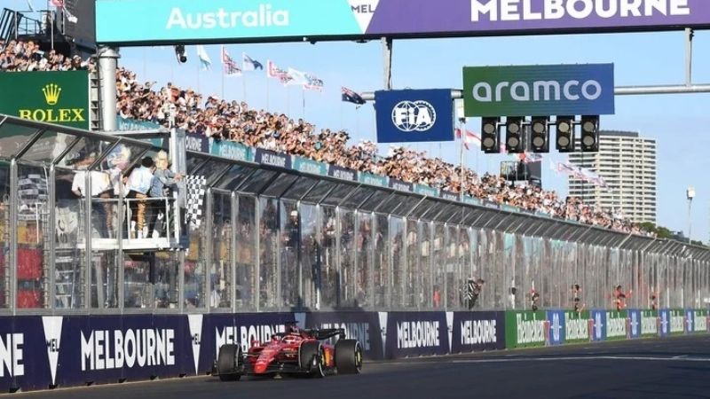F1: Leclerc y Ferrari festejaron en Australia