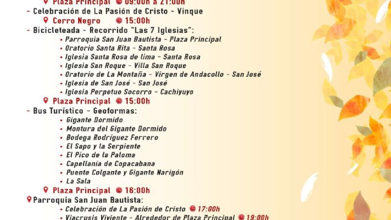 Tinogasta se prepara para el turismo de semana santa