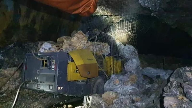 Preocupación por derrumbe en la mina de Farallón Negro