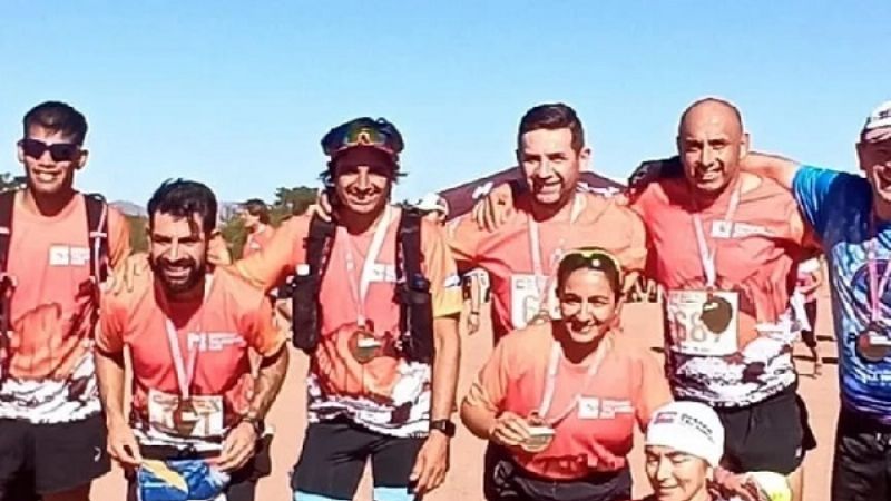 Buena cosecha de podios “cata” en el Talampaya Trail