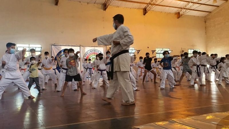 Máster Class de Karate-do por el 20° Aniversario la Libanesa