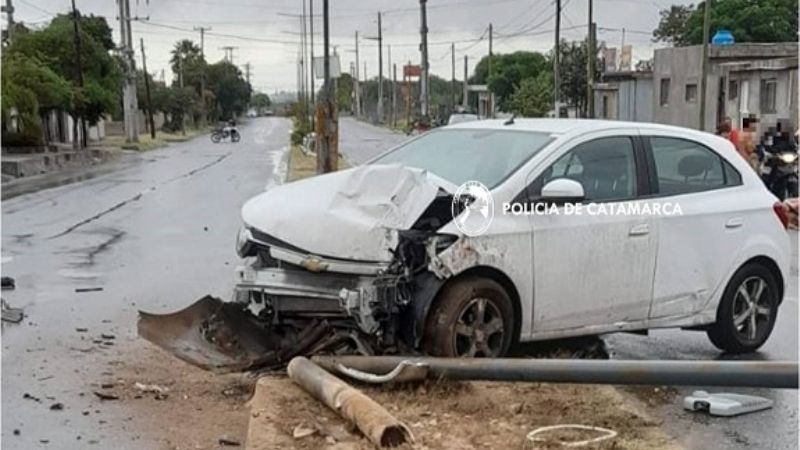 Niño herido en un accidente