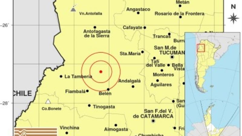 Sismo en el Oeste