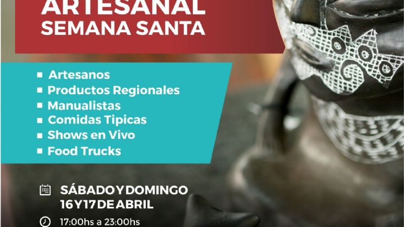 Feria Artesanal de Semana Santa en el Paseo de Compras