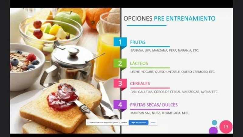 1er. Encuentro sobre Nutrición y Deporte de La Banda CF