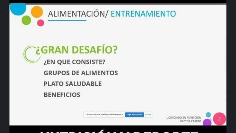 1er. Encuentro sobre Nutrición y Deporte de La Banda CF