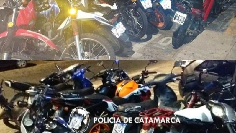 90 motos al Corralón