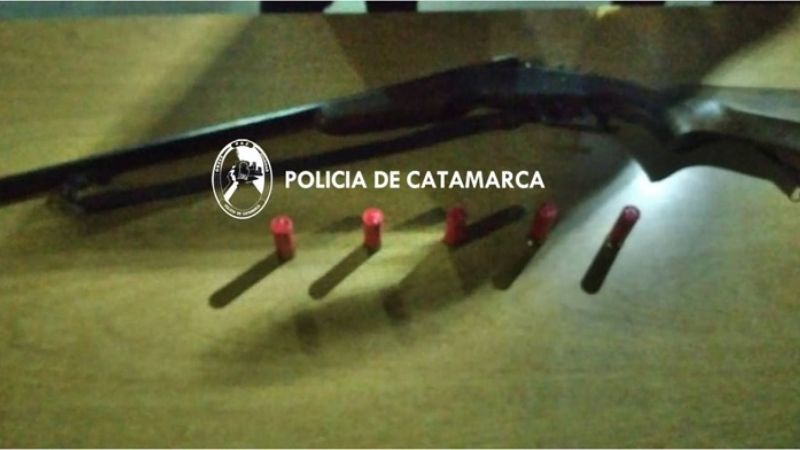 Le secuestraron la escopeta porque no tenía los papeles