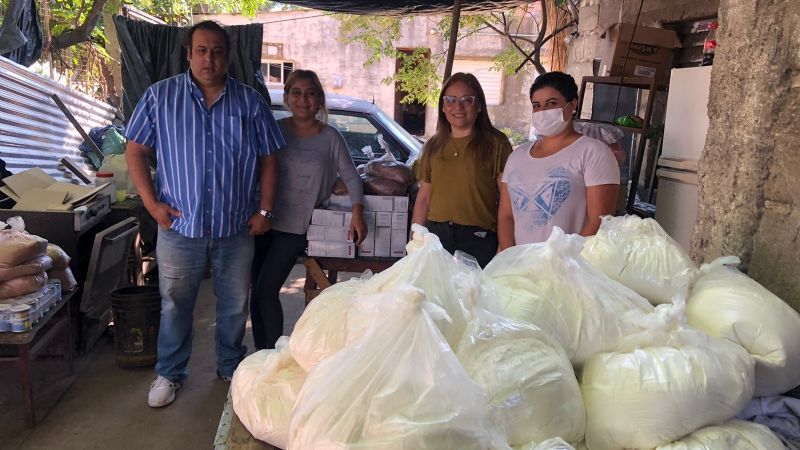 Jornada solidaria en los barrios