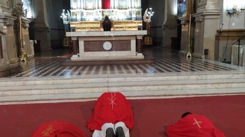 Celebración de la Pasión en la Catedral