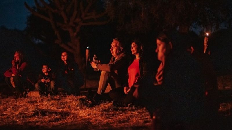 Novedoza caminata nocturna en el Pueblo Perdido de la Quebrada