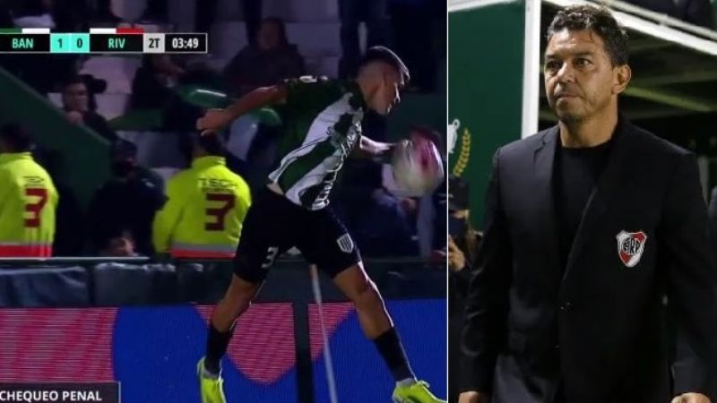 Gallardo reconoció que también era un penal “no cobrable”