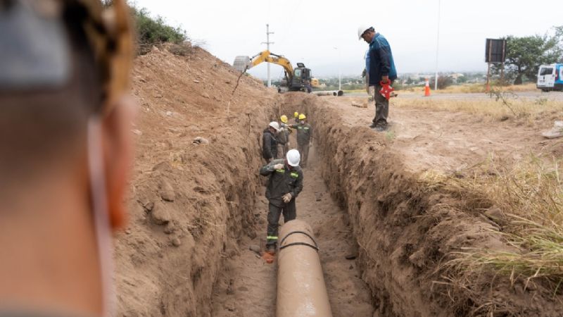 El Acueducto Norte tiene un avance de obra de un 50%