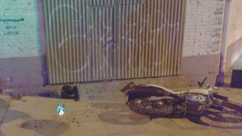 Motociclistas lesionados en siniestro vial