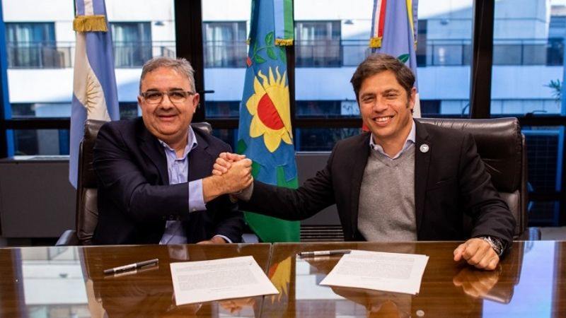 Jalil y Kicillof acordaron cooperación