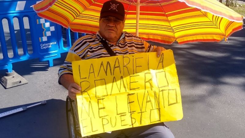 Discapacitado pidió que le devuelvan su puesto de venta