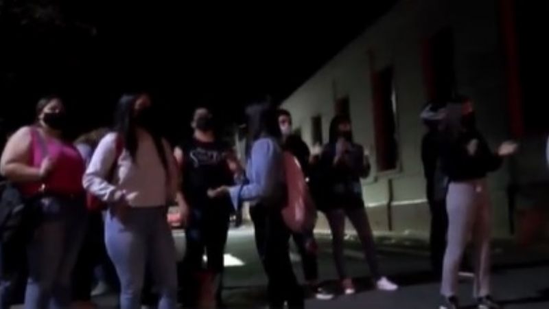 Nueva manifestación de alumnos del IES José Cubas