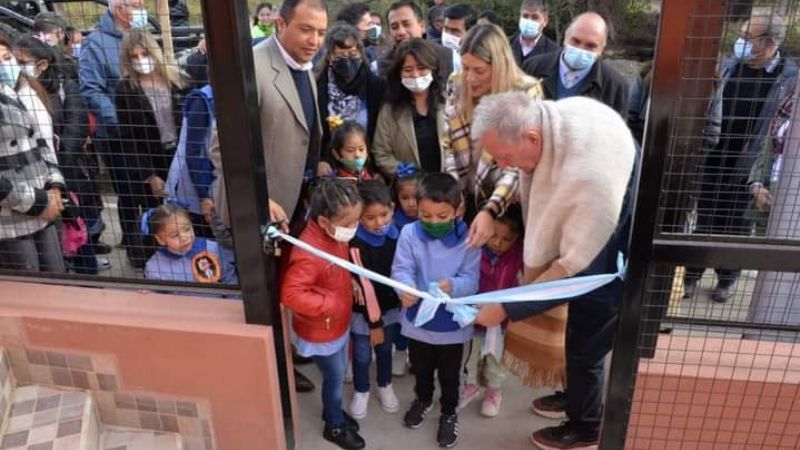 Se inauguró el jardín en Chañar Punco