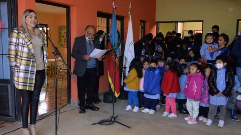 Se inauguró el jardín en Chañar Punco
