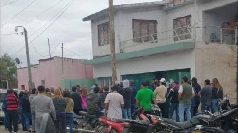 Manifestación de trabajadores municipales de Recreo