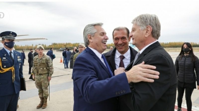 El Presidente pone en marcha las obras del gasoducto Néstor Kirchner