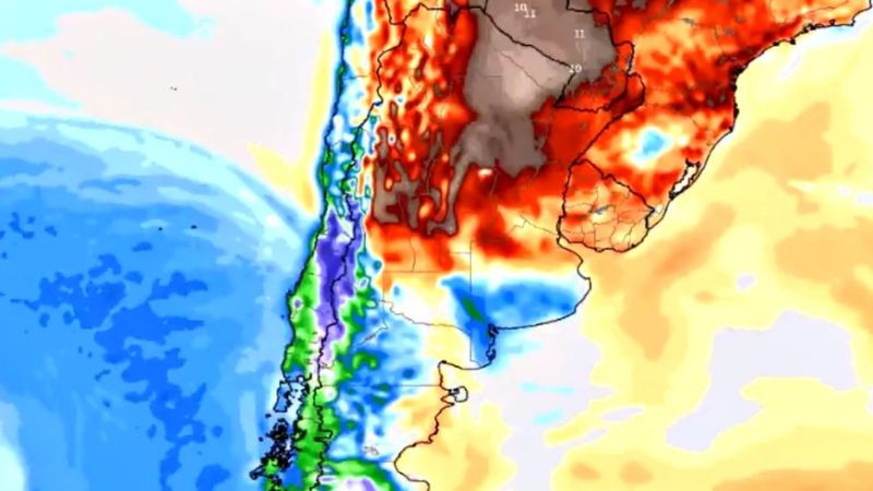Se espera una ola de calor que podría llegar a los 40° en algunas provincias