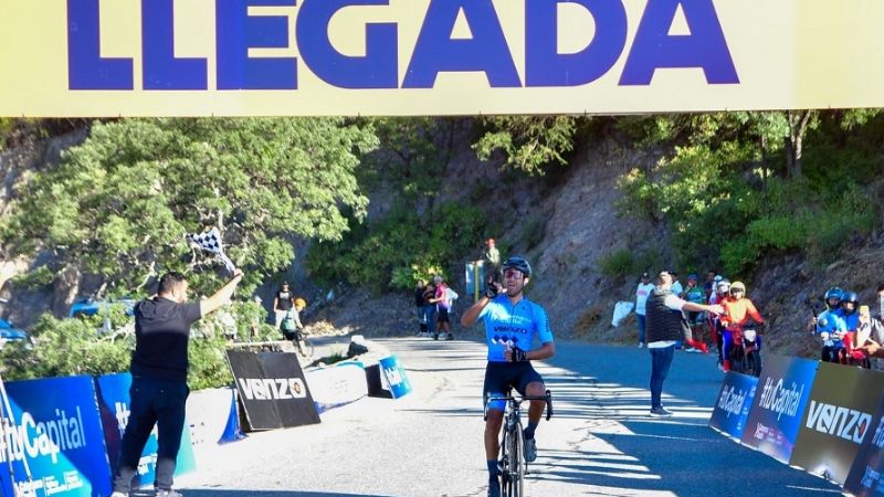 El salteño Díaz ganó la 1ra. etapa de la Vuelta al Valle