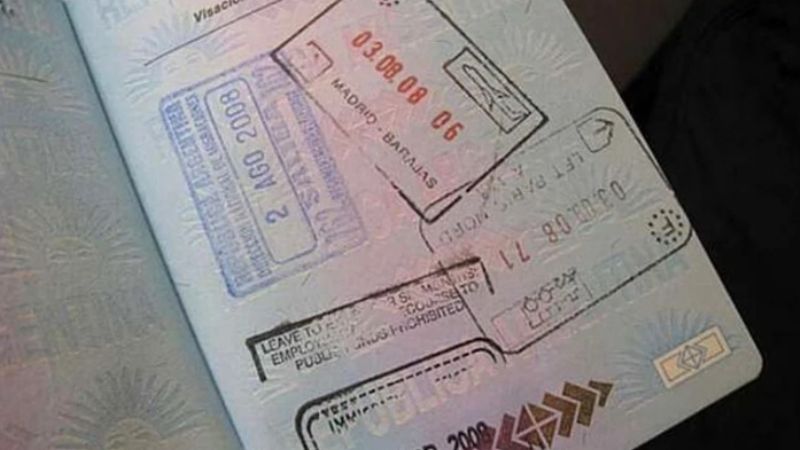 Migraciones dejará de sellar los pasaportes de quienes salgan e ingresen al país