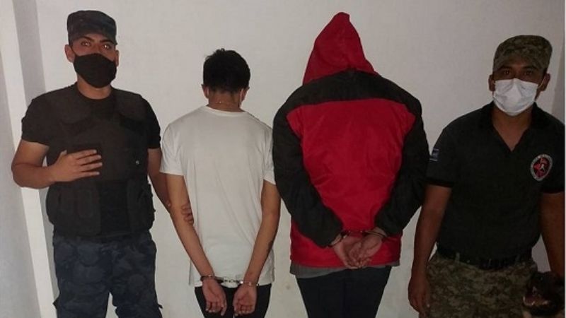 Aprehenden a dos ladrones