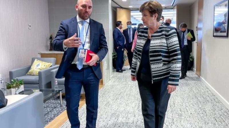 FMI: tras la reunión con Georgieva, Guzmán ratificó las metas