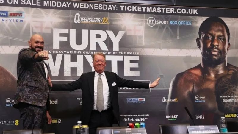 Tyson Fury defiende el título Pesado CMB ante Dillian Whyte