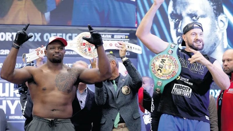 Tyson Fury defiende el título Pesado CMB ante Dillian Whyte