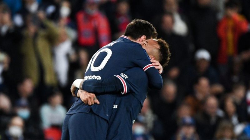 Neymar y su dedicatoria a Messi, tras el título del PSG