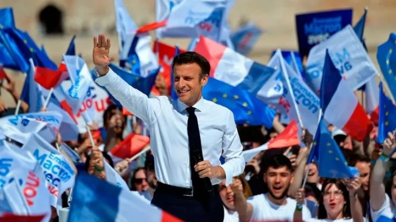 Macron fue reelecto como presidente de Francia