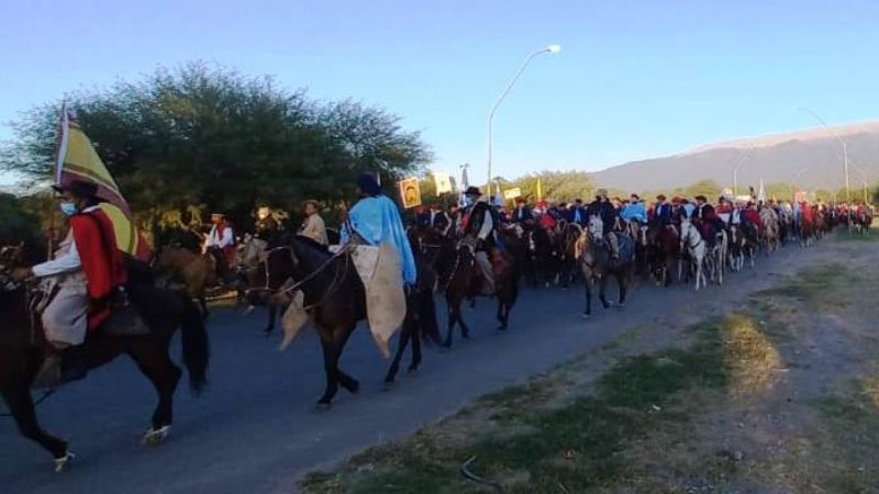 Imponente devoción de los gauchos por la Virgen del Valle