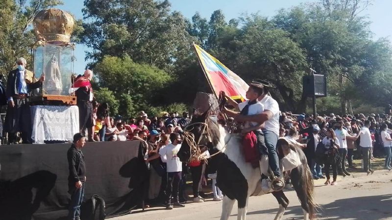 Imponente devoción de los gauchos por la Virgen del Valle