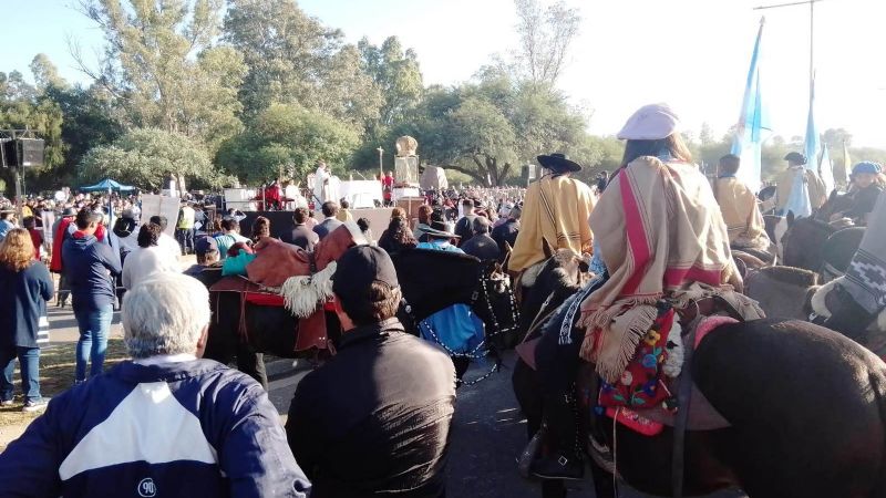 Imponente devoción de los gauchos por la Virgen del Valle