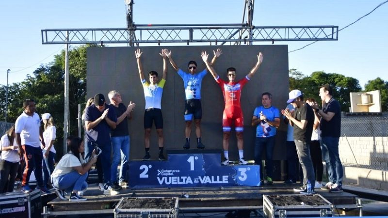 Escuela repitió en la etapa y Díaz ganó la general