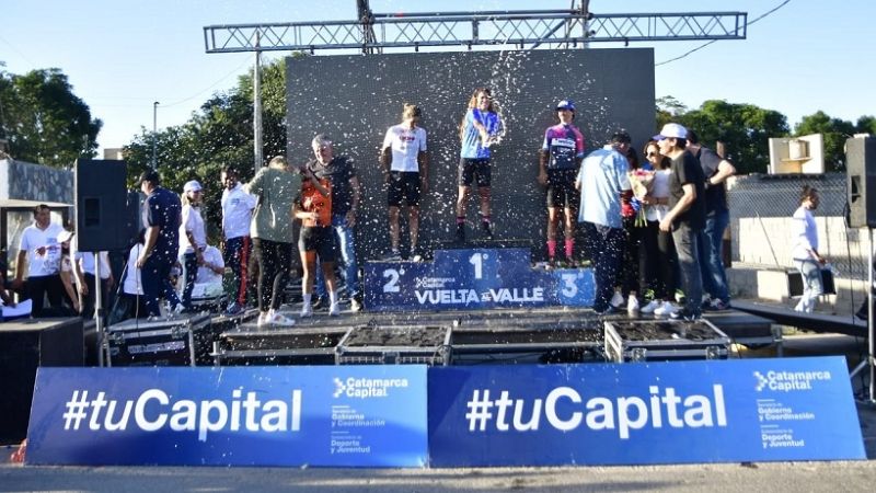 Escuela repitió en la etapa y Díaz ganó la general