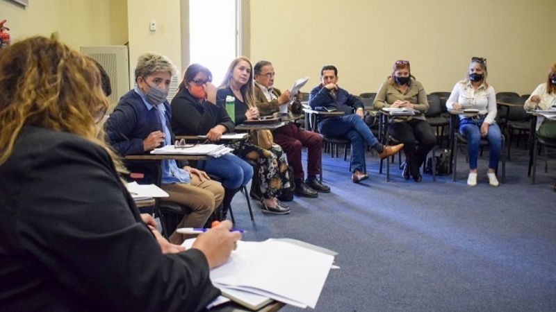 Centurion y gremios en una nueva reunión de paritaria docente