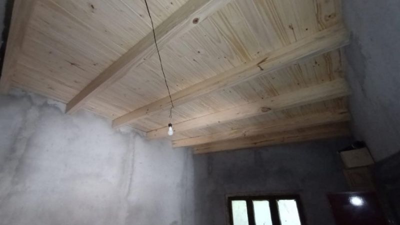 Viviendas dañadas por las lluvias fueron reparadas