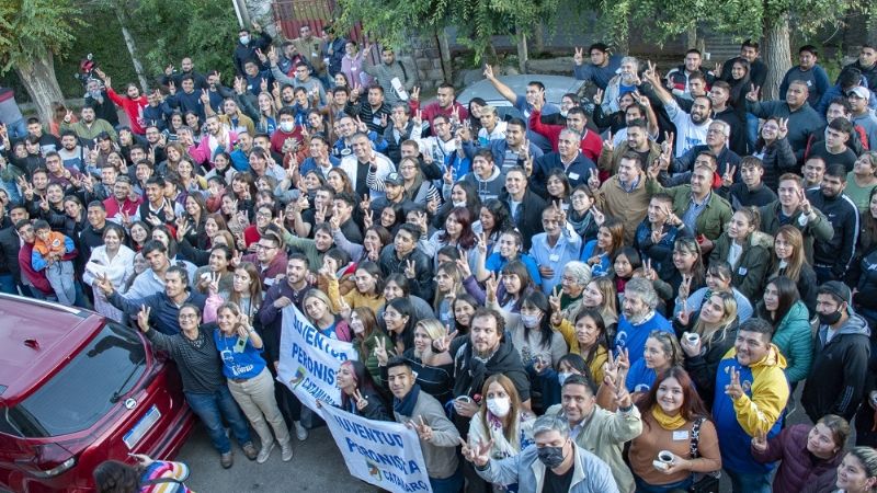 Multitudinario encuentro de jóvenes peronistas en Aconquija