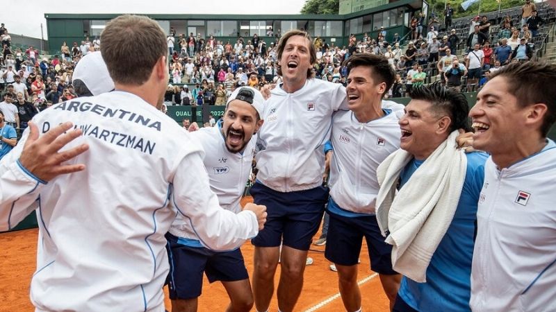 Argentina ya tiene rivales para la Copa Davis 2022