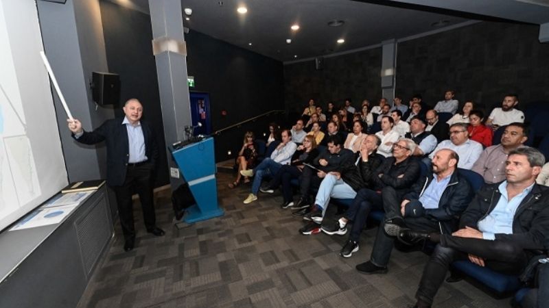 Jalil destacó la política hídrica del gobierno israelí