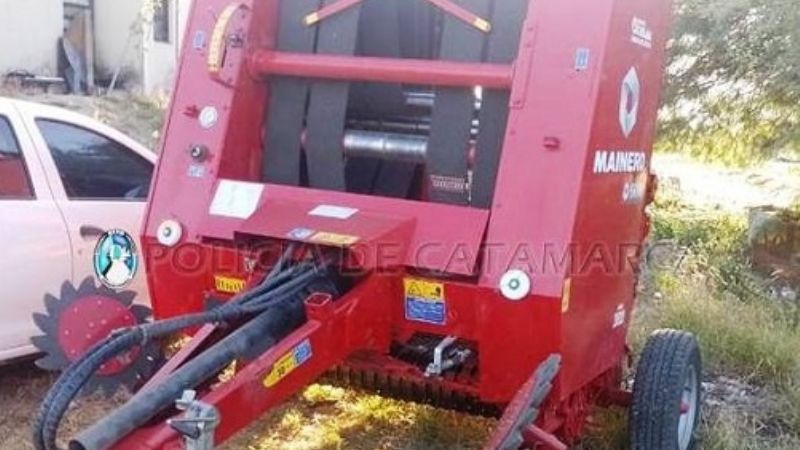 Máquina robada en Bañado de Ovanta fue encontrada en FME