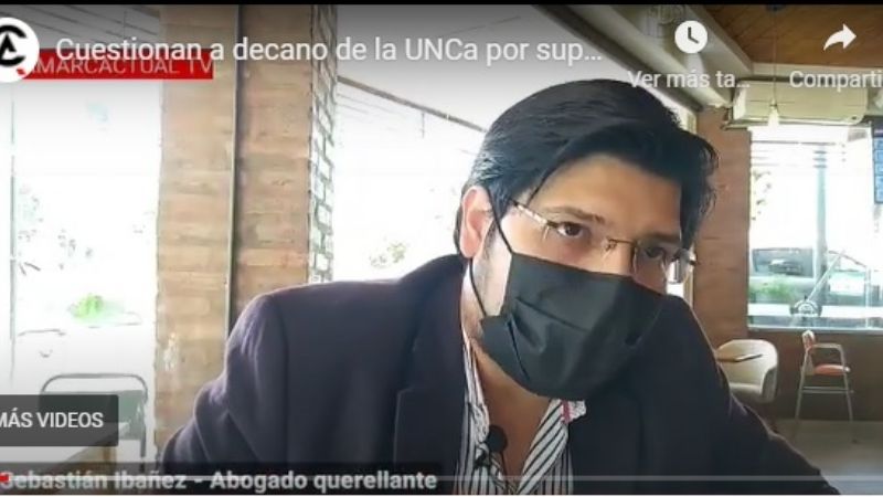 Cuestionan a decano por supuesto cobijo a Naim Vera