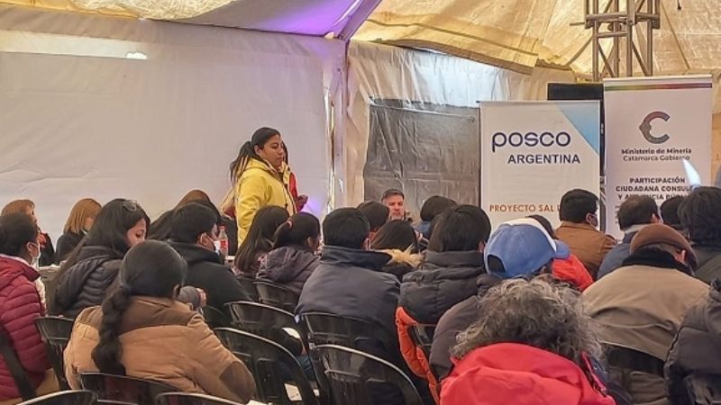 Finalizó el proceso de consulta pública del proyecto de litio Sal de Oro